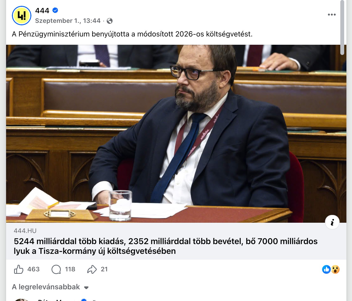A bejegyzés képernyőképe