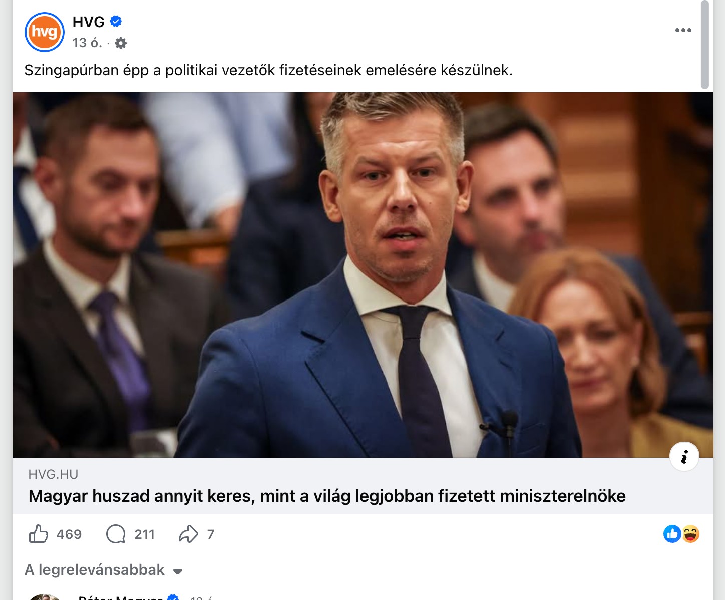 A bejegyzés képernyőképe
